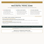 Nice Luxury Digital Travel Guide | VIP French Riviera Itinerary & Interactive GPS Map