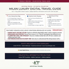Milan Luxury Digital Travel Guide – Curated VIP Itinerary & Elite City Planner