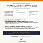 Los Angeles Luxury Digital Travel Guide – Curated VIP Itinerary & Elite City Planner