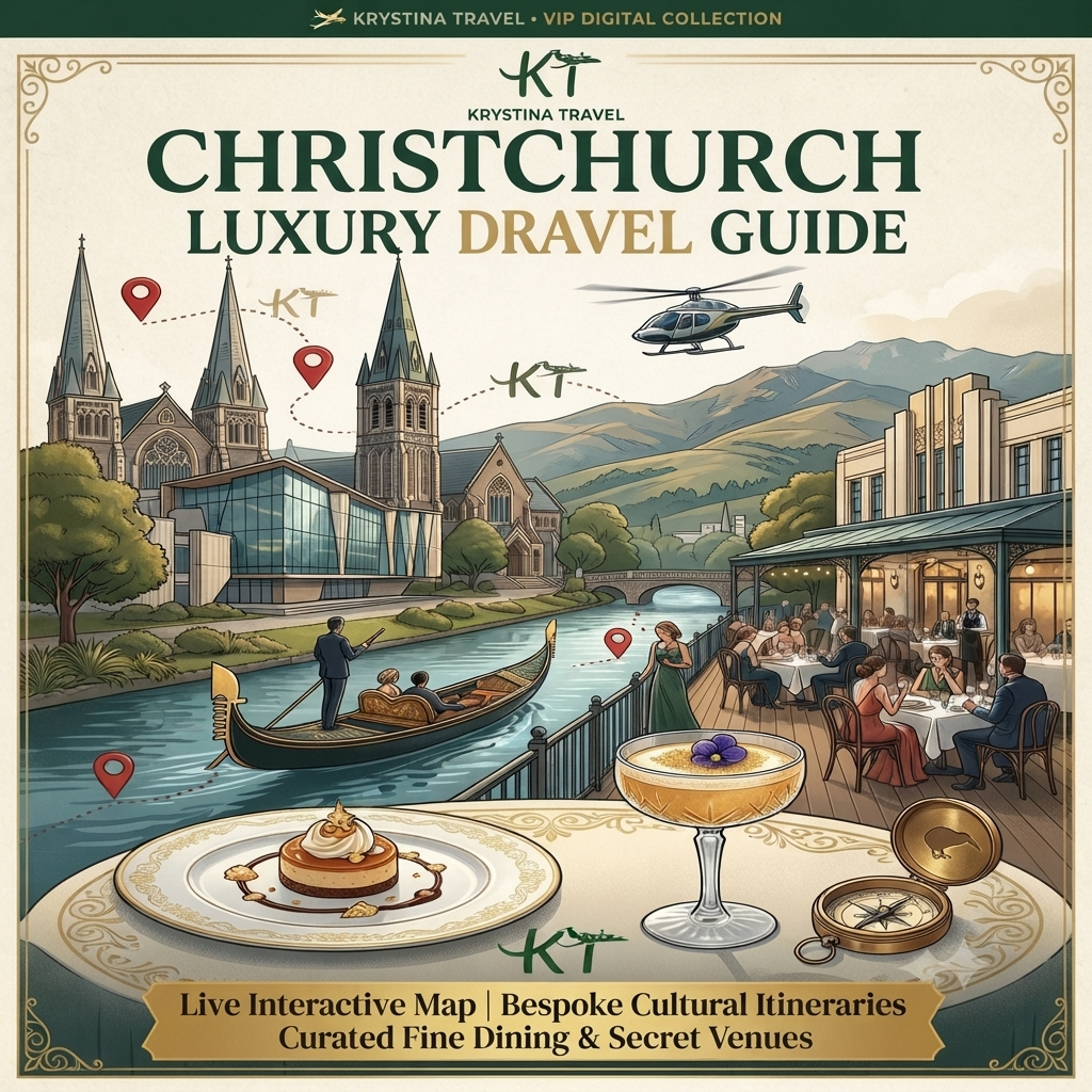 Christchurch Luxury Digital Travel Guide – VIP Helicopter Tours, Luxury Lodges & Fine Dining