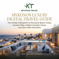Mykonos Luxury Digital Travel Guide | VIP Aegean Itinerary & Interactive GPS Map