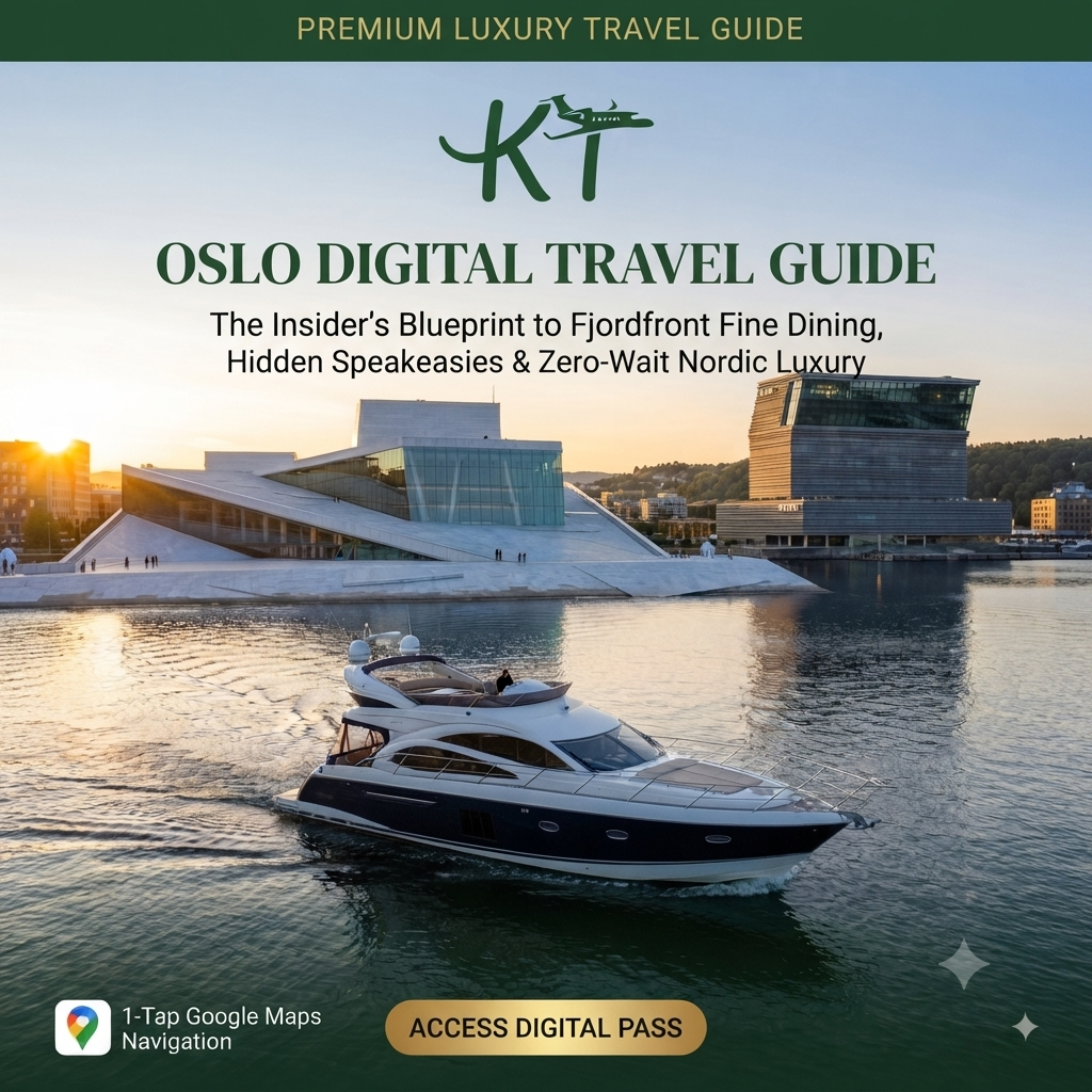Oslo Luxury Digital Travel Guide – VIP Fine Dining, Private Fjord Cruises & Art