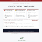 London Luxury Digital Travel Guide – Curated VIP Itinerary & Elite City Planner