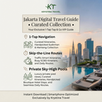 Jakarta Luxury Digital Travel Guide - 3-Day VIP Itinerary & Interactive GPS Map