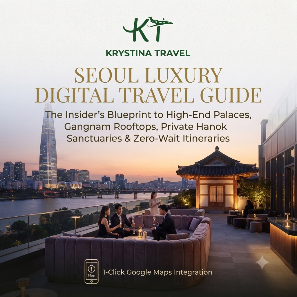 Seoul Luxury Digital Travel Guide – VIP Palaces, Gangnam Rooftops & Hanok Experiences