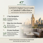 London Luxury Digital Travel Guide – Curated VIP Itinerary & Elite City Planner