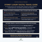 Sydney Luxury Digital Travel Guide – Curated VIP Itinerary & Boutique City Planner