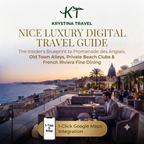 Nice Luxury Digital Travel Guide | VIP French Riviera Itinerary & Interactive GPS Map