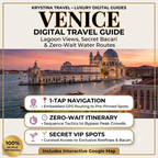 Venice Luxury Digital Travel Guide – Curated VIP Itinerary & Boutique Travel Planner