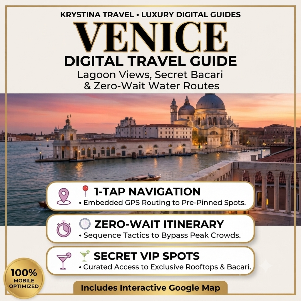 Venice Luxury Digital Travel Guide – Curated VIP Itinerary & Boutique Travel Planner